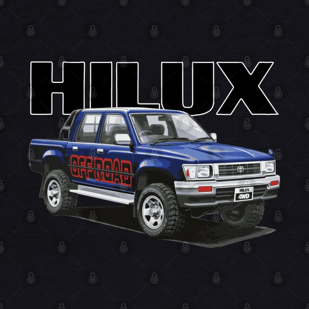 LN107 Hilux PickUp Double Cab 4WD '94 5th gen by cowtown_cowboy